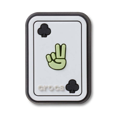 Jibbitz™ Peace Club Card