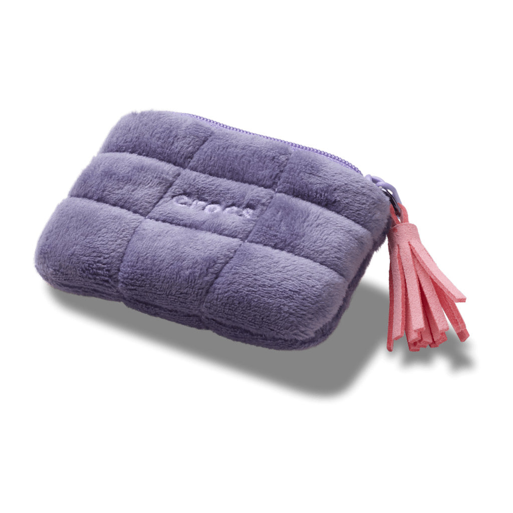 Jibbitz™ Purple Terry Cloth Pouch