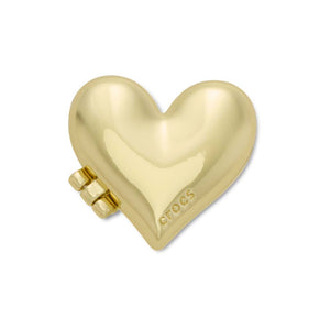 Jibbitz™ Gold Bubble Locket Heart