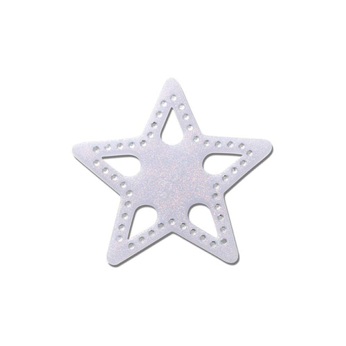 Jibbitz™ Mega Blue Glittery Star