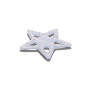 Jibbitz™ Mega Blue Glittery Star