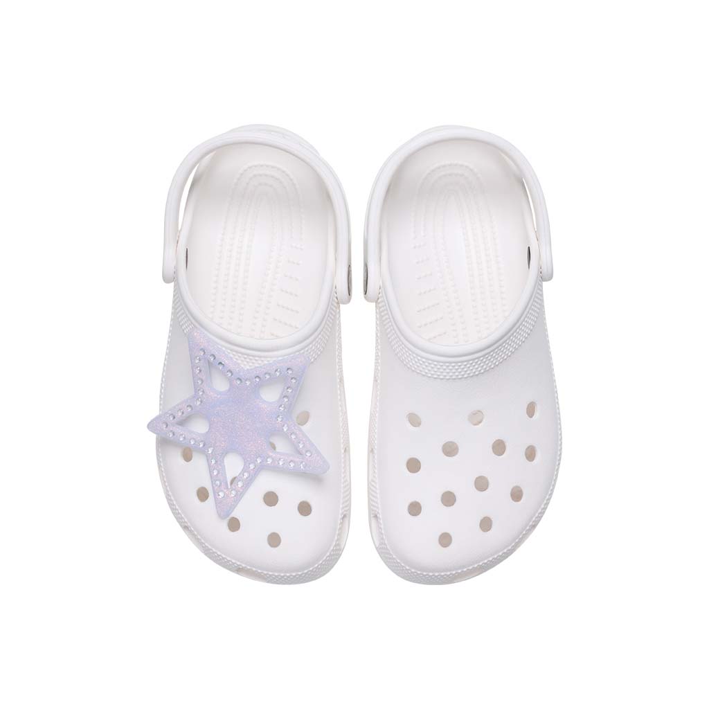 Jibbitz™ Mega Blue Glittery Star