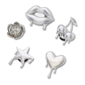 Jibbitz™ Croctober Chrome 5 Pack