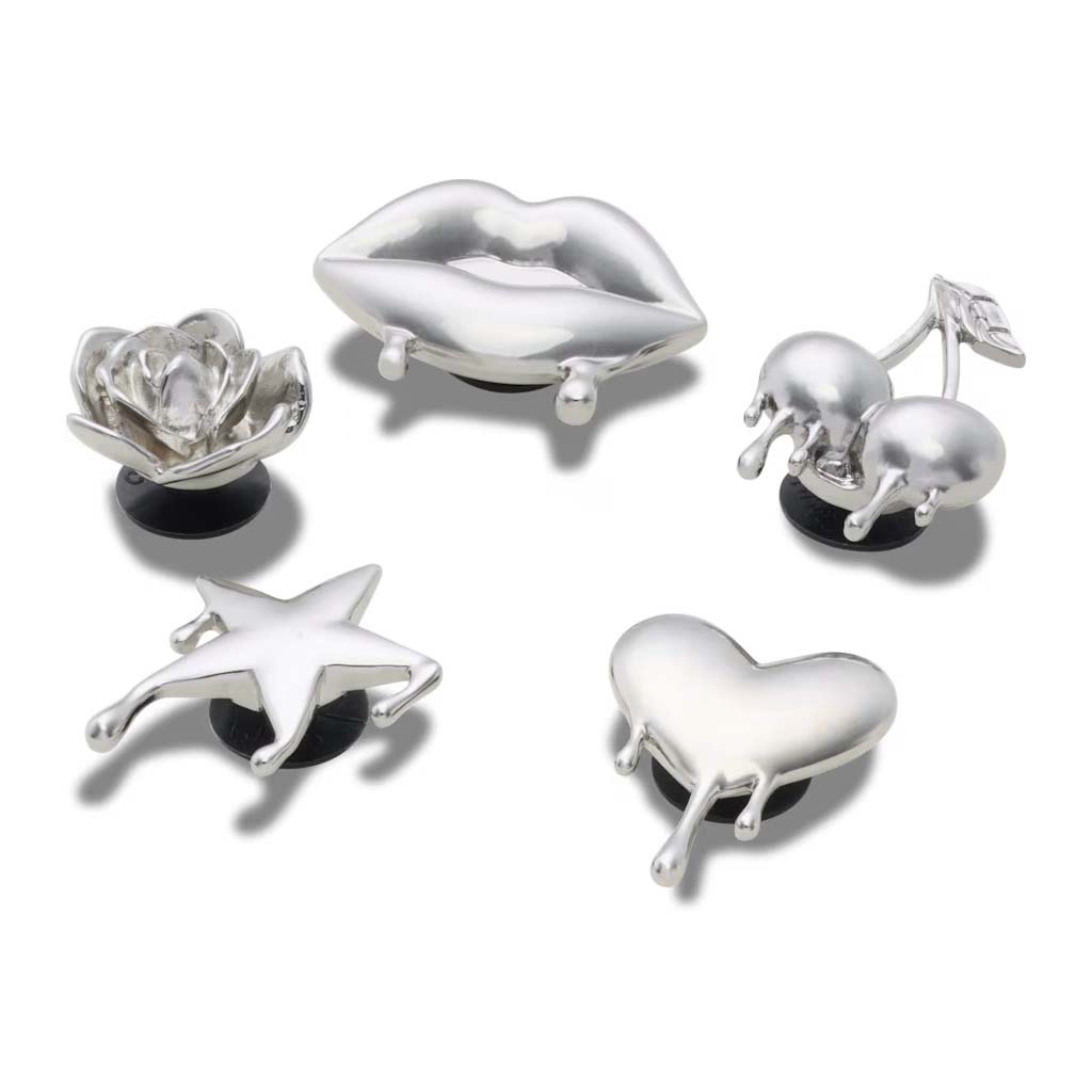 Jibbitz™ Croctober Chrome 5 Pack