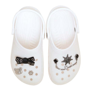 Jibbitz™ Silver Cutie Punk 5 Pack