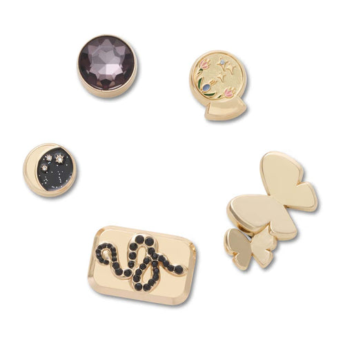 Jibbitz™ Gold Celestial 5 Pack