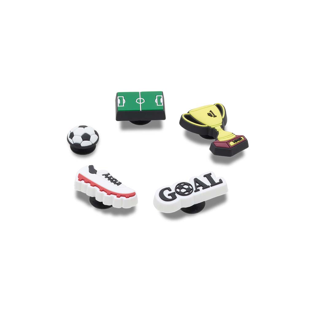 Jibbitz™ Soccer Star 5 Pack