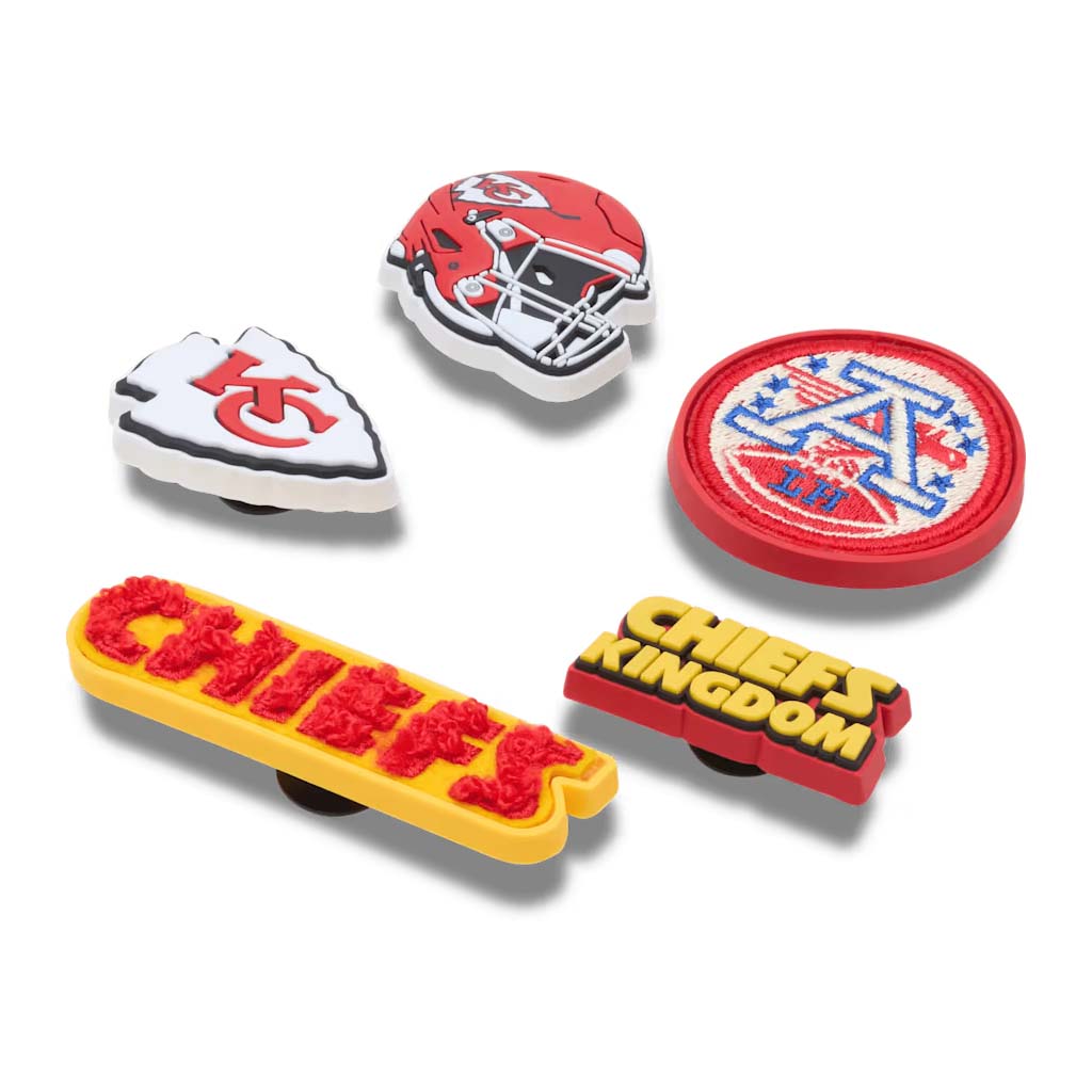 Jibbitz™ NFL Kansas City Chiefs 5pck