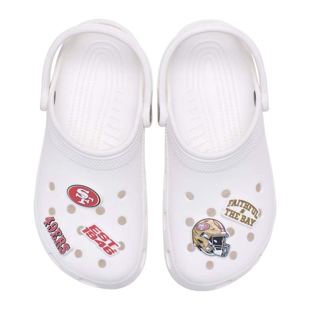 Jibbitz™ NFL San Francisco 49ers 5PK