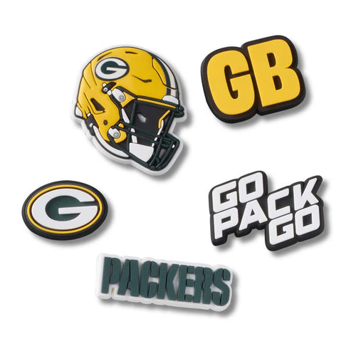 Jibbitz™ NFL Green Bay Packers 5Pck