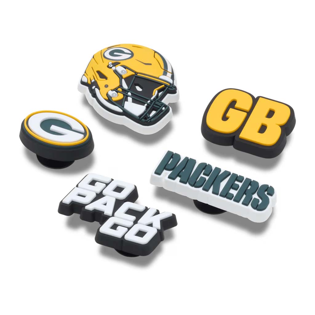 Jibbitz™ NFL Green Bay Packers 5Pck