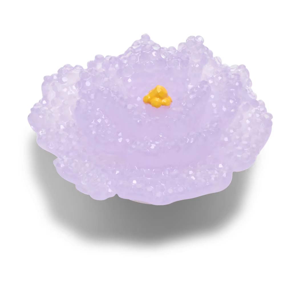 Jibbitz™ Beaded Purple Flower