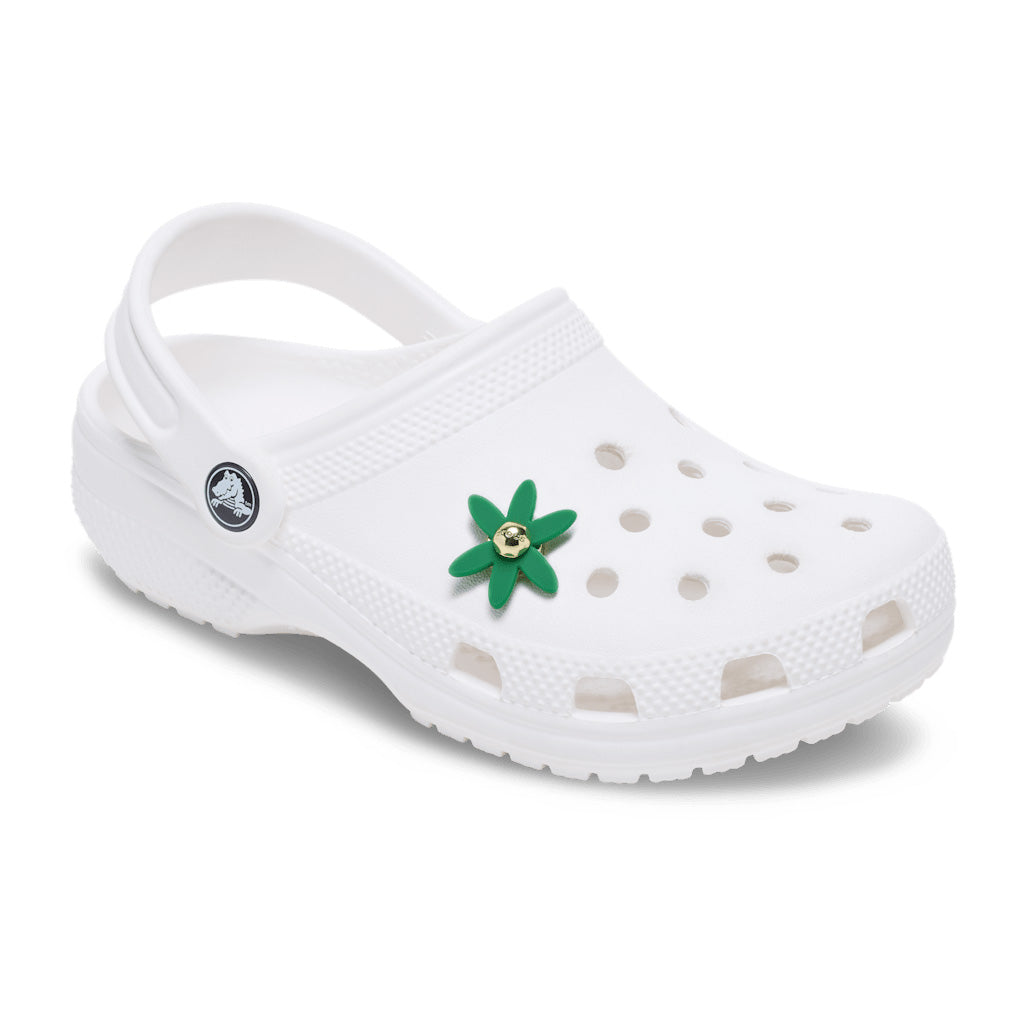 Jibbitz™ Retro Green Spinner Flower