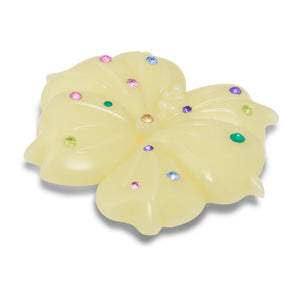 Jibbitz™ Mega Yellow Gem Hibiscus