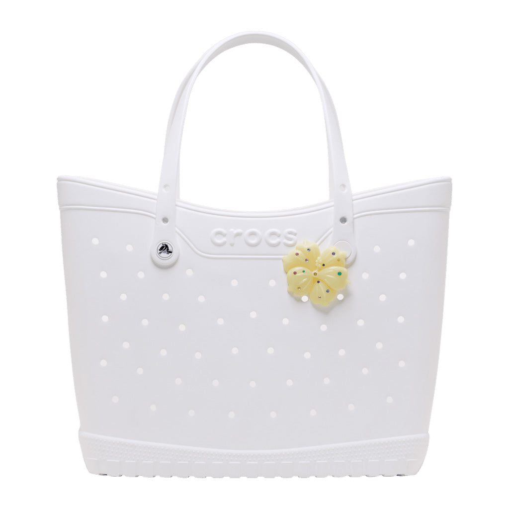 Jibbitz™ Mega Yellow Gem Hibiscus