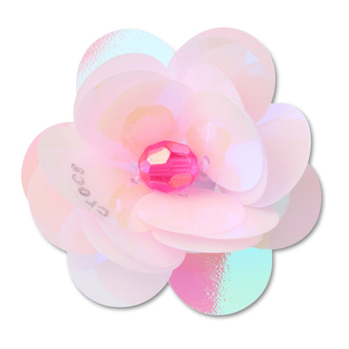Jibbitz™ Sequin Pink Flower