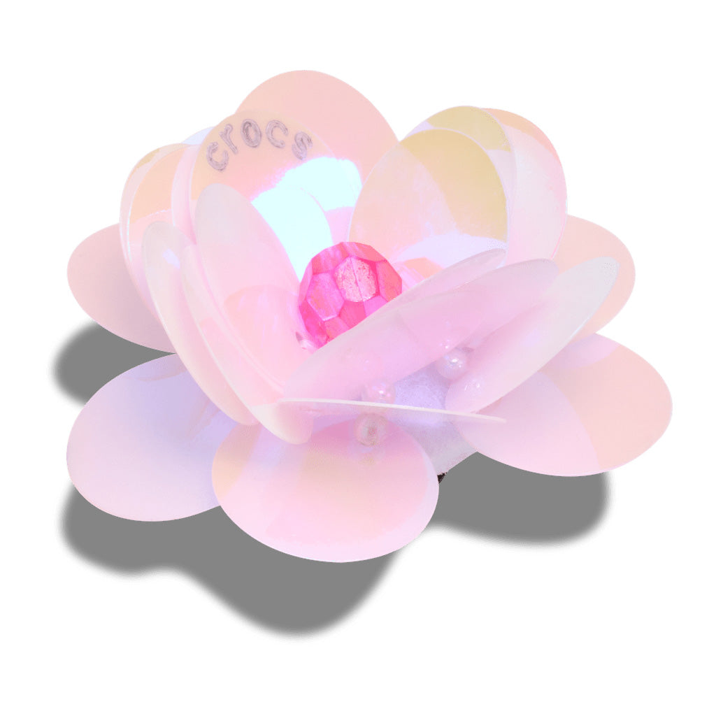 Jibbitz™ Sequin Pink Flower