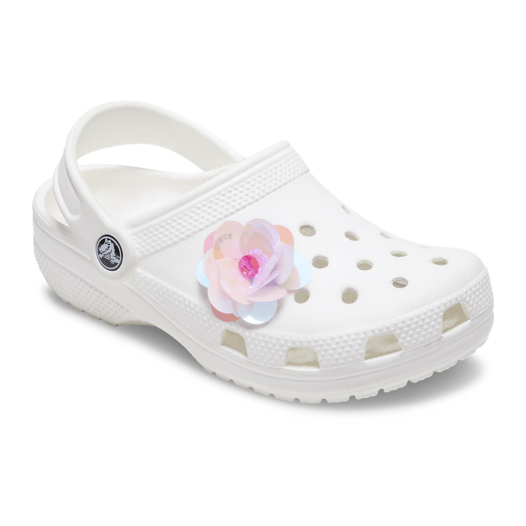 Jibbitz™ Sequin Pink Flower