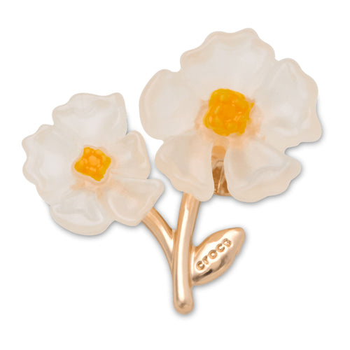 Jibbitz™ White Floral Blossom