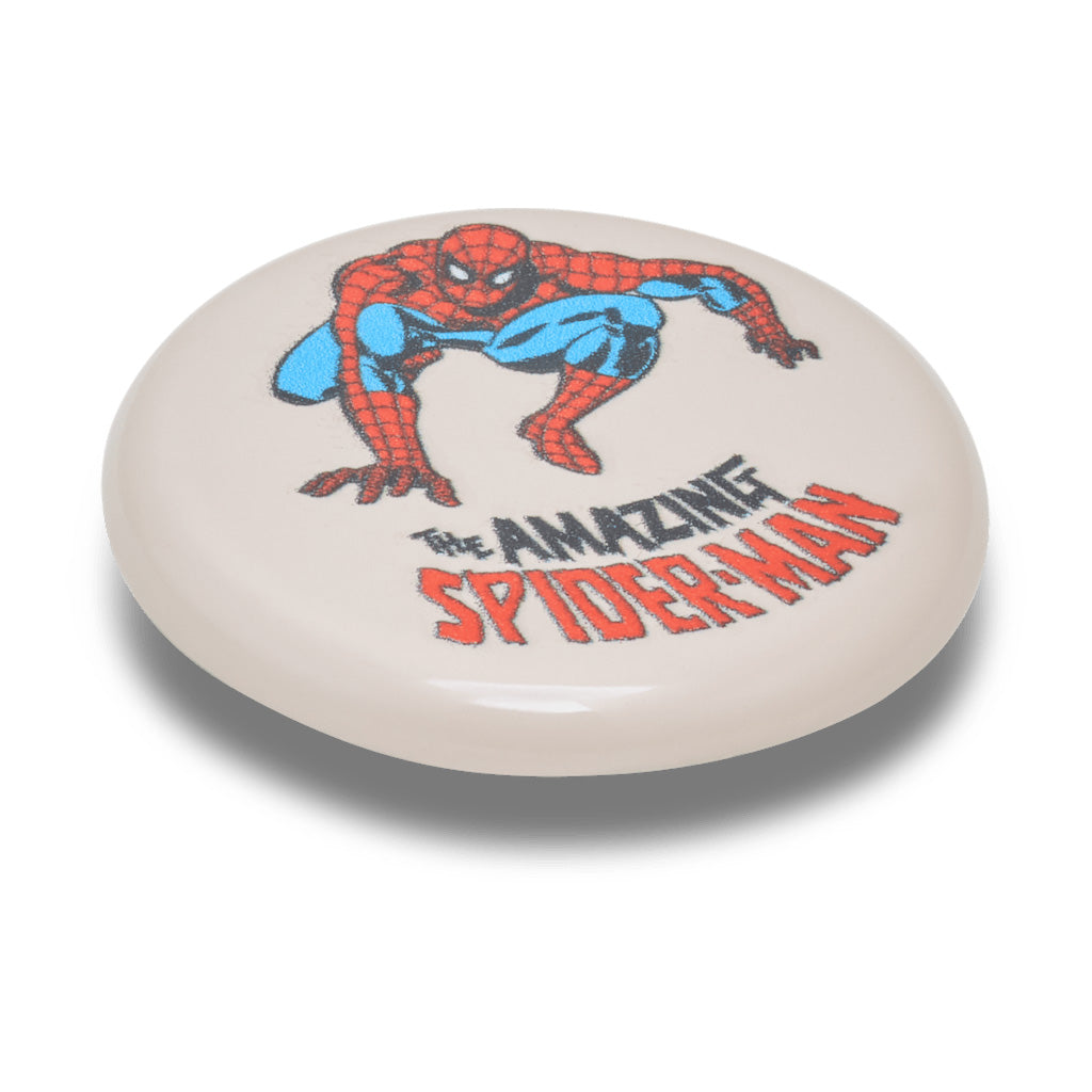 Jibbitz™ Spiderman Button Elevated