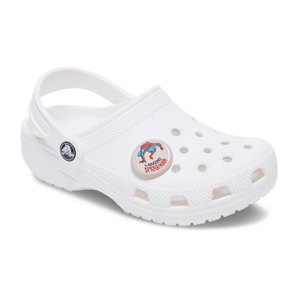 Jibbitz™ Spiderman Button Elevated