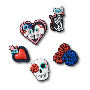 Jibbitz™ Artsy Dia De Los Muertos 5 Pk
