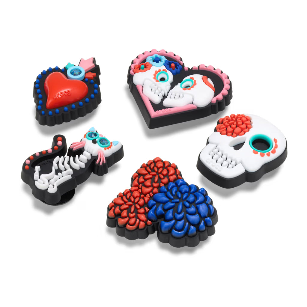 Jibbitz™ Artsy Dia De Los Muertos 5 Pk