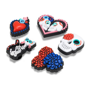 Jibbitz™ Artsy Dia De Los Muertos 5 Pk