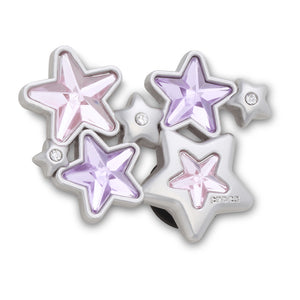 Jibbitz™ Purple and Pink Gem Star Cluster