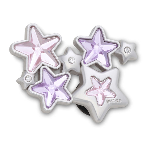 Jibbitz™ Purple and Pink Gem Star Cluster