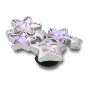 Jibbitz™ Purple and Pink Gem Star Cluster