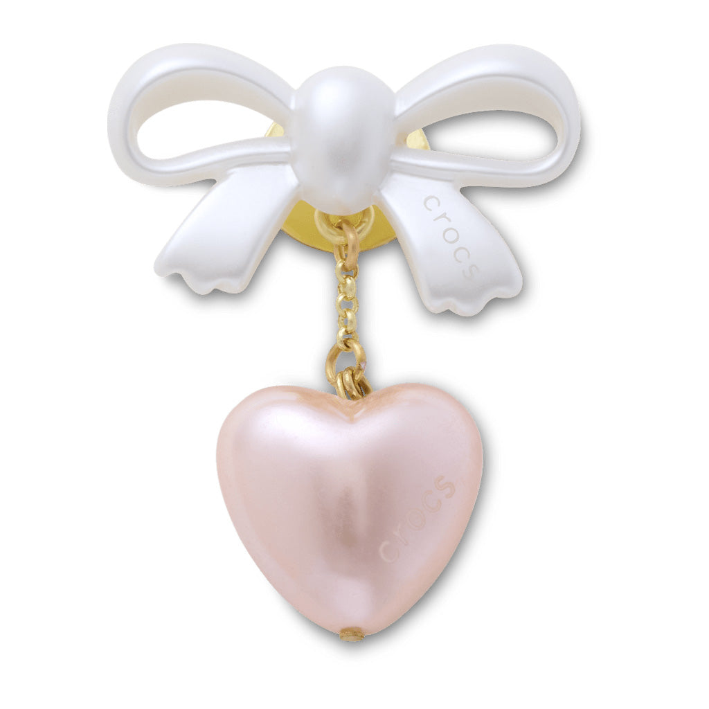 Jibbitz™ Bow and Heart Dangle