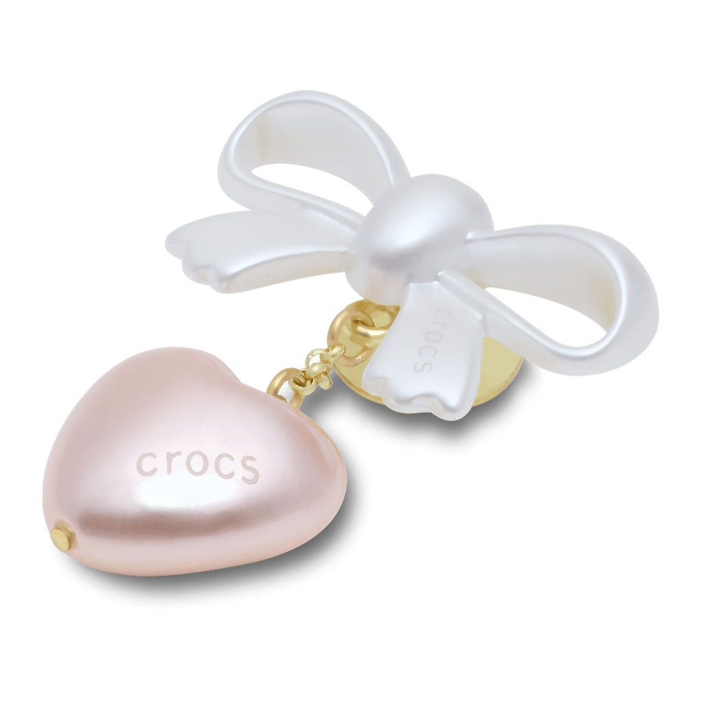 Jibbitz™ Bow and Heart Dangle