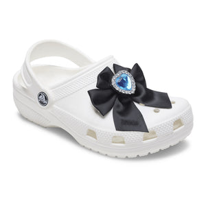 Jibbitz™ Mega Black Bow with Gems