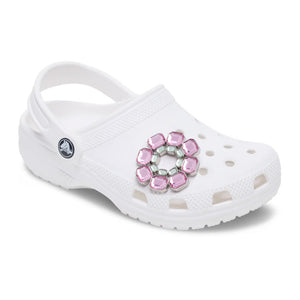 Jibbitz™ Pink and Grn Gema Circle Charm