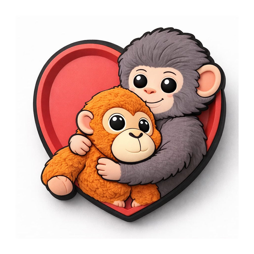 Jibbitz™ Monkey Love