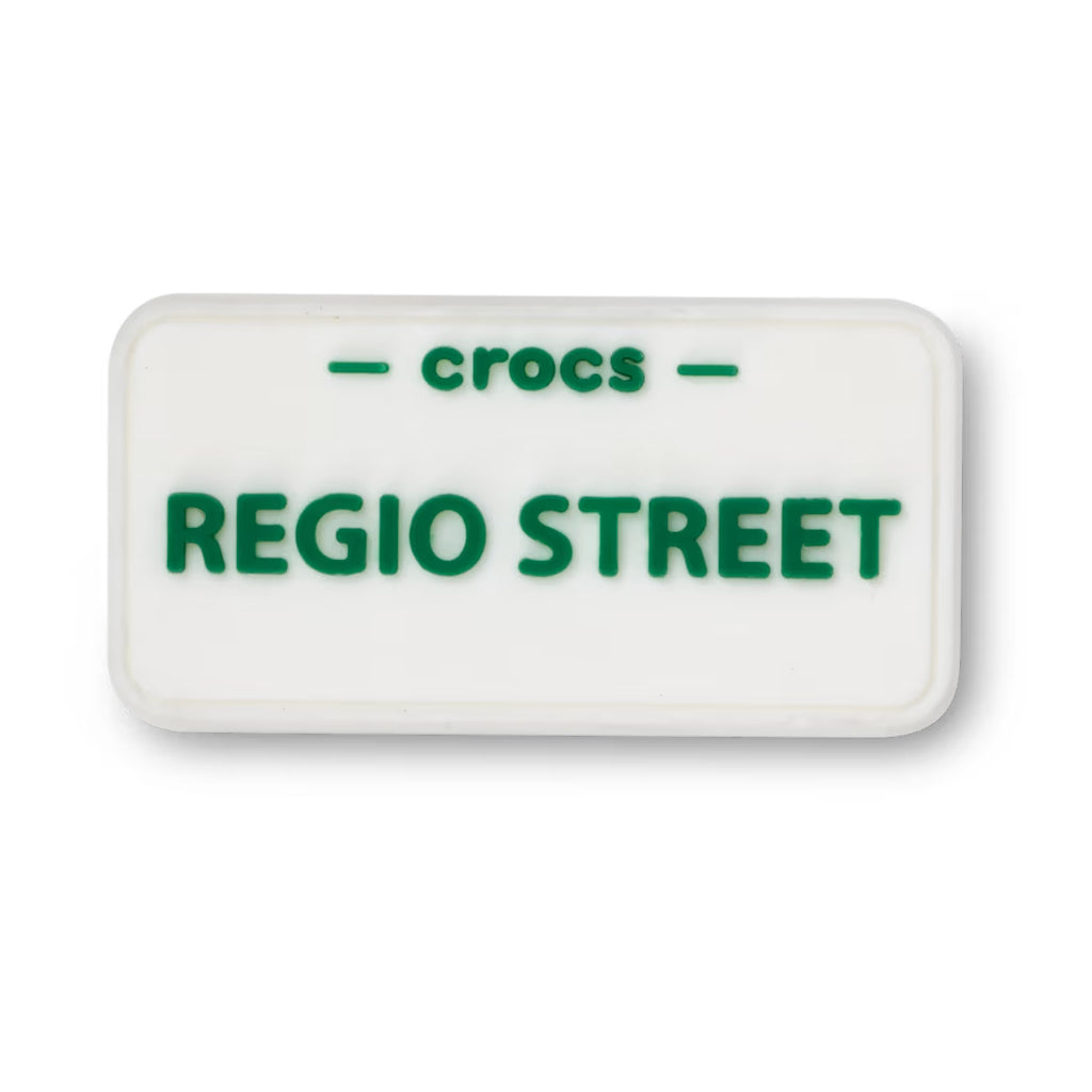 Jibbitz™ Regio Street License Plate