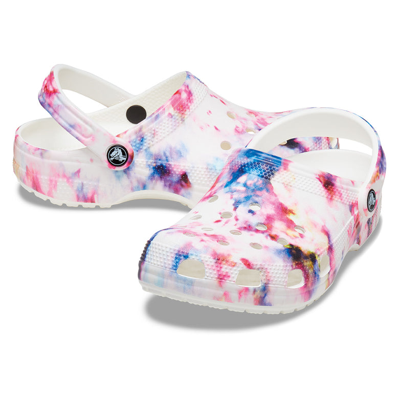 Classic Tie Dye Graphic Clog