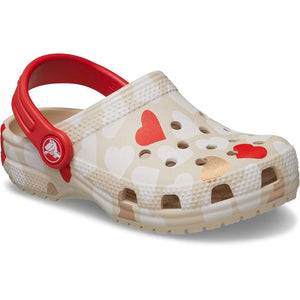 Toddler´s Classic Heart Print Clog