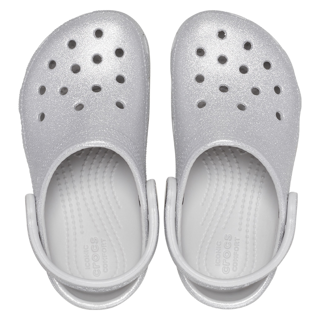 Toddler's Classic Glitter Clog