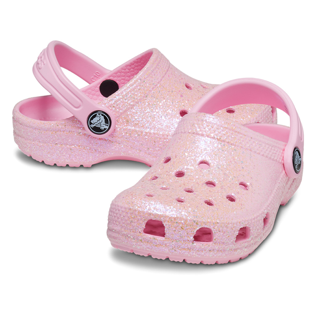 Toddler's Classic Glitter Clog