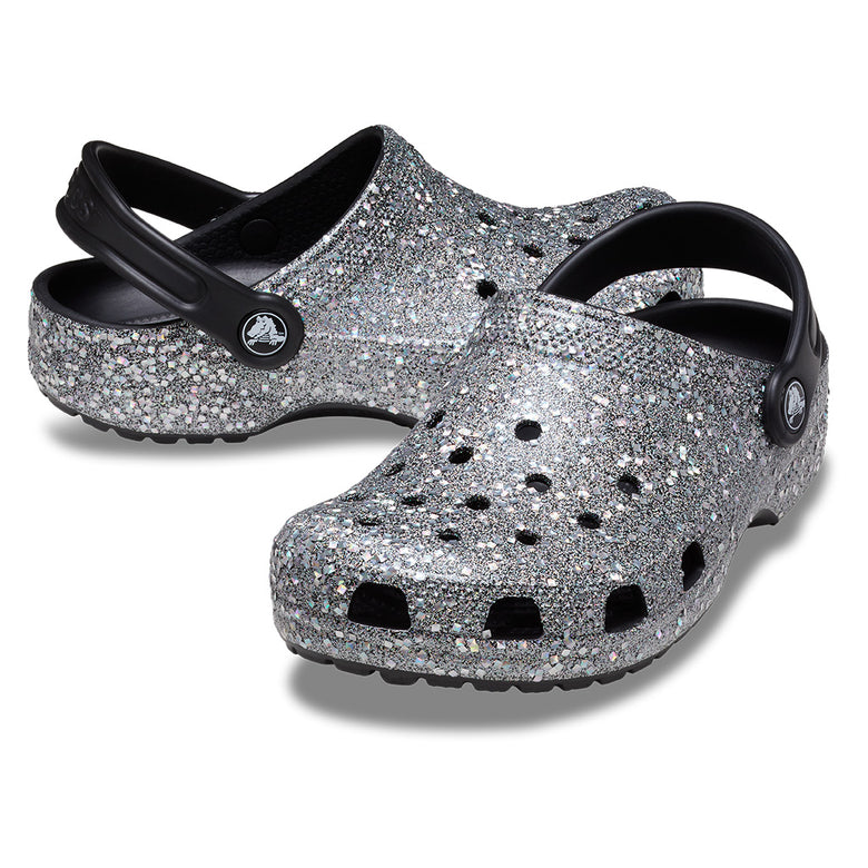 Glitter crocs hotsell