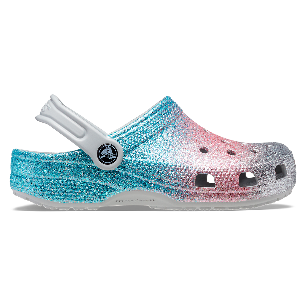 Kid's Classic Glitter Clog