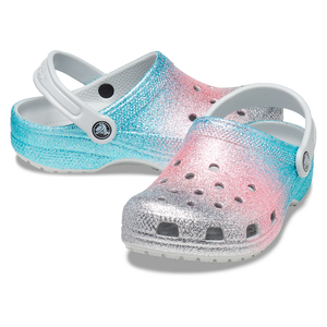 Kid's Classic Glitter Clog