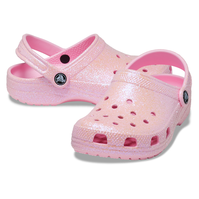 Kid's Classic Glitter Clog