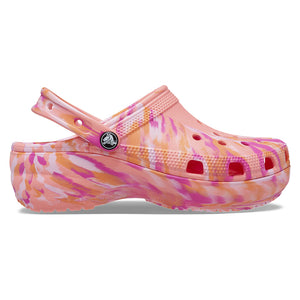 Women's Classic Platform Marbled Clog