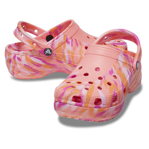 Women's Classic Platform Marbled Clog