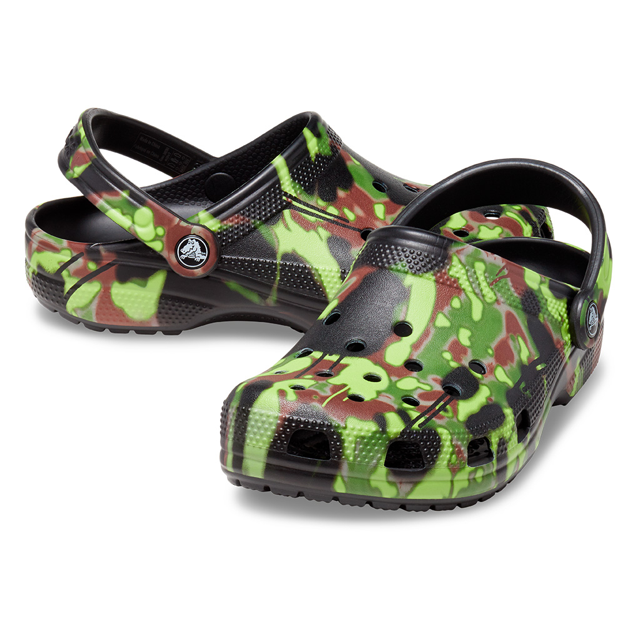 Classic Spray Camo Clog