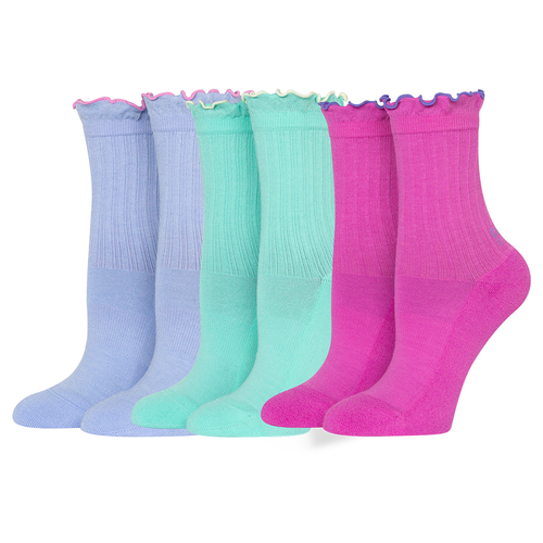 CrocsSocks Stripe Ankle 3-Pack