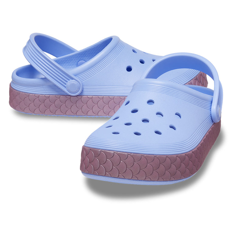 Kid's Crocband™ Clean Reflect Mermaid Clog